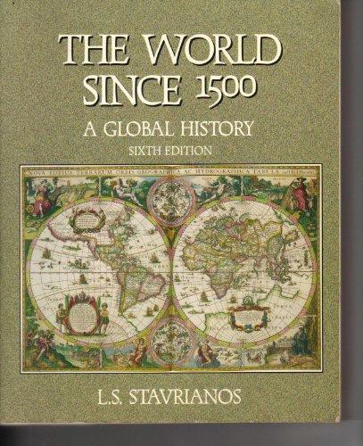 Book The world since 1500: A global history free