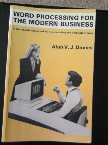 Book Word Processing For The Modern Business free