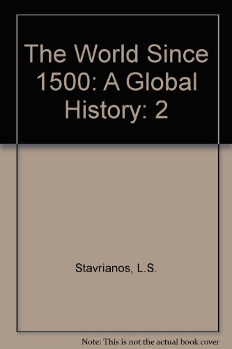 Book The World Since 1500: A Global History free