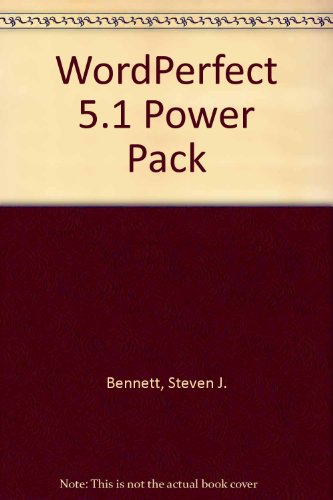 Book Wordperfect 5.1 Power Pack: 200 Ready-To-Run Performance Macros/Book and Disk free