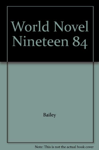 Book WORLD NOVEL NINETEEN 84 free