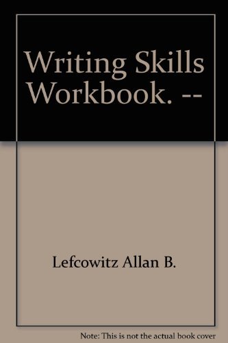 Book Writing Skills Workbook. -- free