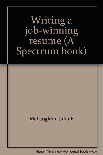 Book Writing a job-winning resume (A Spectrum book) free