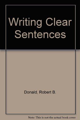 Book Writing Clear Sentences free