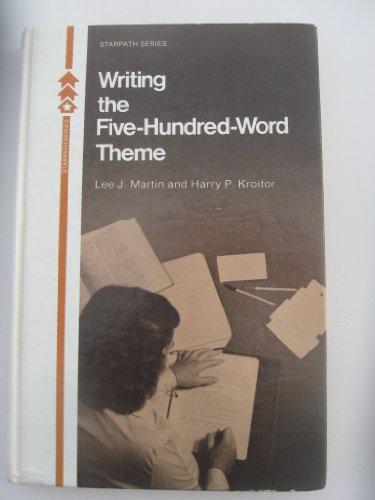 Book Writing the Five-Hundred-Word Theme (Starpath Series) free