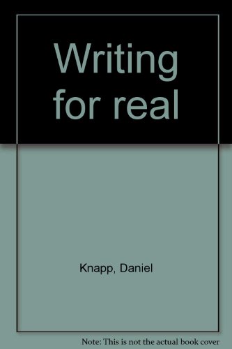 Book Writing For Real free