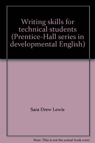 Book Writing Skills For Technical Students (prentice-hall Series In Developmental English) free