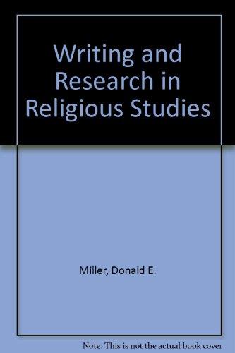 Book Writing and Research in Religious Studies free