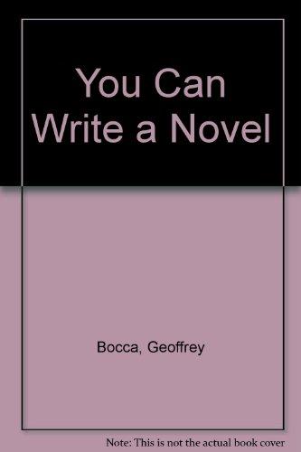 Book You Can Write A Novel free