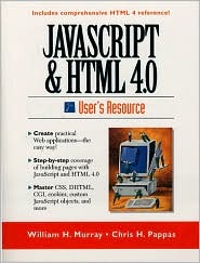 Book Javascript and Html 4.0 User's Resource free