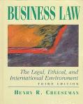 Book Business Law The Legal, Ethical, And International Environment free