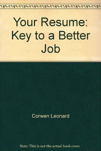 Book Your resume: Key to a better job free
