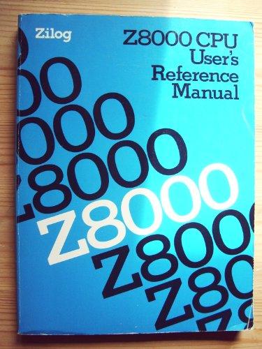 Book Z8000 Cpu Users Reference Manual free
