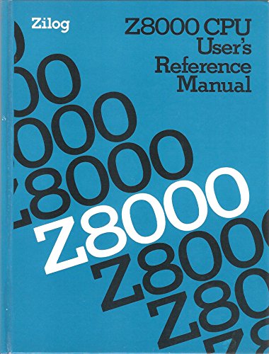 Book Z8000 Cpu User's Reference Manual free