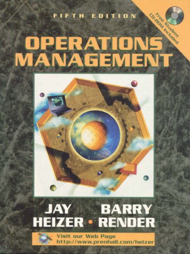 Book Operations Management: Free Student Cd-rom free