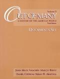 Book Out of Many A History of the American People  Documents Set free
