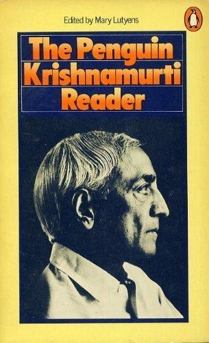 Book The Penguin Krishnamurti reader (No. 1) free