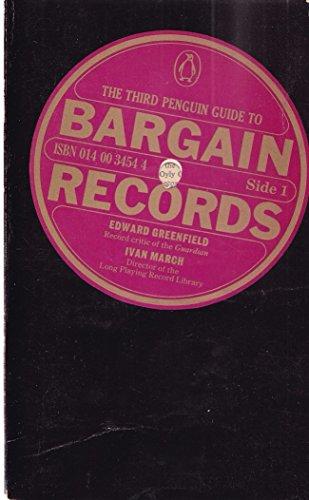 Book The third Penguin guide to bargain records free