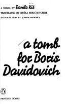 Book A Tomb for Boris Davidovich (Writers from the other Europe) free Book A Tomb for Boris Davidovich (Writers from the other Europe) free