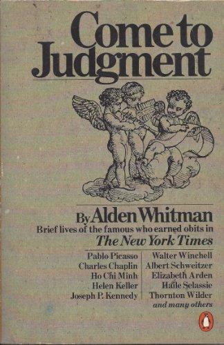 Book Come to Judgment free