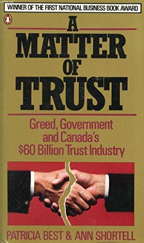 Book A Matter Of Trust free