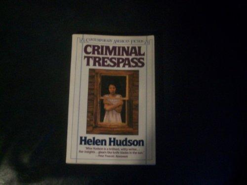 Book Criminal Trespass (Contemporary American fiction) free