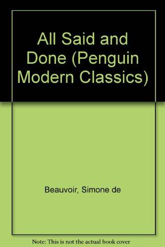 Book All Said and Done (Penguin Modern Classics) free
