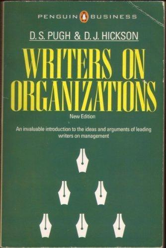 Book Writers On Organizations 4th Edition (Penguin Business) free