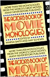 Book The Actor's Book of Movie Monologues: More Than 100 Monologues from the World's Great Movies free