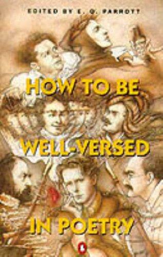 Book How to Be Well-versed in Poetry free