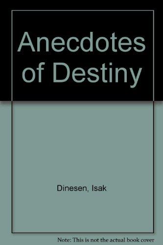 Book DINESEN ISAK : ANECDOTES OF DESTINY('BABETTE'S FEAST') free