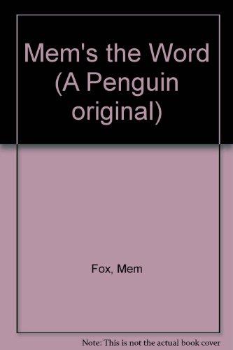 Book Mem's the word (A Penguin Original) free Book Mem's the word (A Penguin Original) free