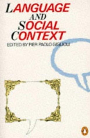 Book Language and Social Context: Selected Readings free