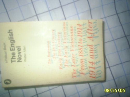 Book The English Novel, A Short Critical History free Book The English Novel, A Short Critical History free