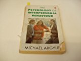 Book Psychology Of Interpersonal Behaviour free