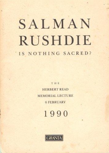 Book Is Nothing Sacred free