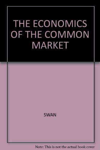 Book Economics Of The Common Market: 7th Edition free
