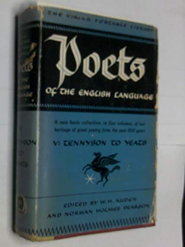 Book Portable Poets of the English Language, Victorian and Edwardian: Volume 5; Tennyson to Yeats (Viking Portable Library) free