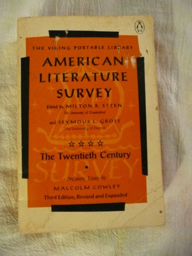 Book American Literature Survey: The Twentieth Century free