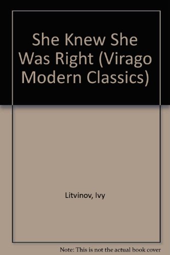 Book She Knew She Was Right (virago Modern Classics) free