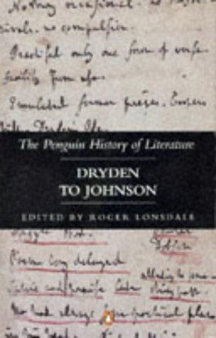 Book Dryden to Johnson (Hist of Literature) (v. 4) free