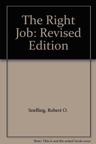 Book The Right Job: Revised Edition free