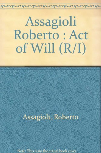 Book The Act of Will free