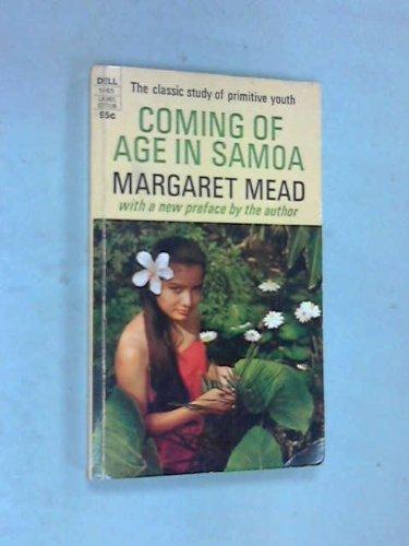 Book Coming of Age in Samoa; a Psychological Study of Primitive Youth for Western Civilization free