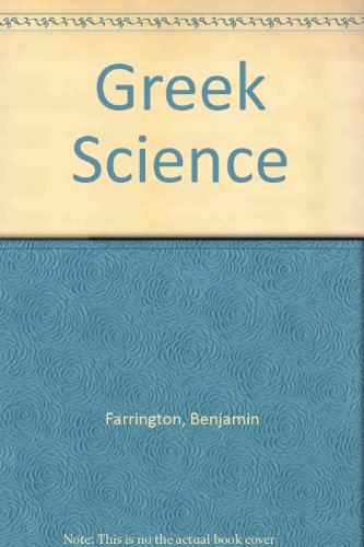 Book Greek Science free