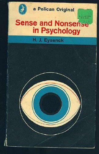 Book Sense and Nonsense in Psychology (Pelican) free