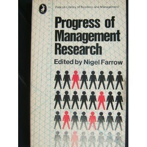 Book Progress of Management Research (Pelican Library of Business & Management) free