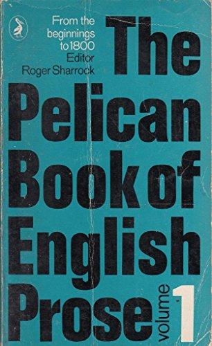 Book The Pelican book of English prose (v. 1) free