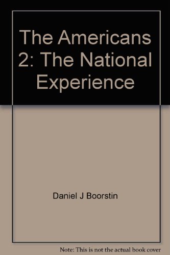 Book The Americans 2: The National Experience free