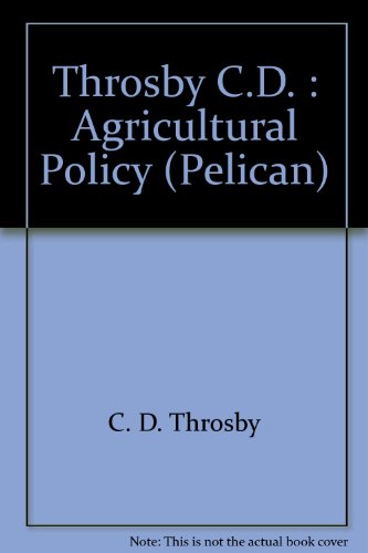 Book Agicultural Policy; Selected Readings free